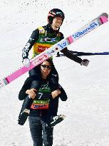 Ski jumping: Japan's Kobayashi soars to 13th win