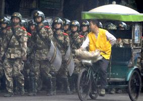 Rioting in Chongqing