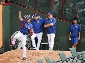 Baseball: Darvish calms as return to major league mound looms