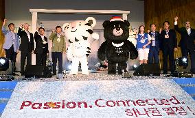 2 mascots of Pyeongchang Winter Games