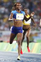 Olympics: Muhammad wins gold in women's 400m hurdles