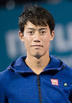 Tennis: Nishikori crashes out in 1st round of Rio Open