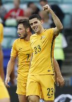 Soccer: Germany edge Australia 3-2 in Confederations Cup