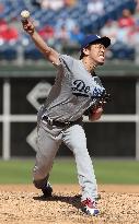 Baseball: Dodgers' Maeda to move to bullpen after taking no-decision