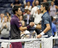 Tennis: Nishikori at U.S. Open