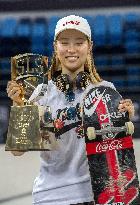 Skateboarding: Nishimura wins women's title at Street League worlds