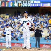 Baseball: D-backs v Dodgers