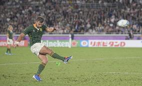 Rugby World Cup in Japan: England v South Africa