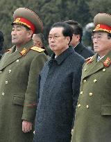1st bronze statue of Kim Jong Il