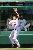 L.A. Angels' Matsui hits 2-run homer against Seattle Mariners