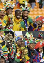 Laughter and tears for S. Africa supporters