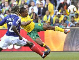 S. Africa deal France knockout blow but also fall at last hurdle