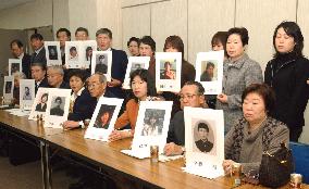 Group urges gov't to review 16 possible abduction cases