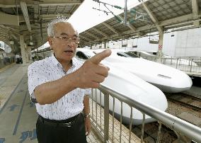 Driver of 1st shinkansen train recalls ride 50 years ago