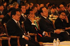 Indonesian President Jokowi at Tokyo business forum