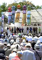 Festival participants remember 2011 disaster victims in northern Japan