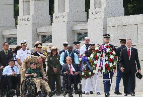 U.S. veterans mark 70th anniversary of WWII's end