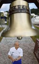 Man rings bell every morning for souls of 2011 disaster victims