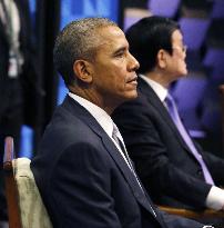 Asia-Pacific leaders condemn terror, commit to growth