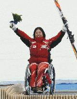 Obinata wins bronze in women's giant slalom sitting