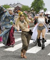 64th Yokohama Parade takes place in Japan