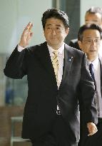 Abe eyes G-7 condemnation of N. Korea over nuclear, missile programs