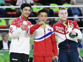 Olympics: N. Korea's Ri wins men's vault gold