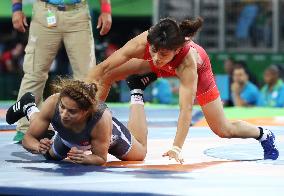 Japan's Icho wins in women's freestyle 58 kg 2nd round