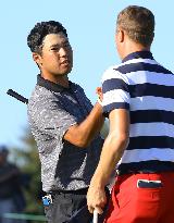 Golf: Matsuyama beats Thomas for 1st win at Presidents Cup