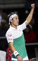 Tennis: Nishikori at Moselle Open