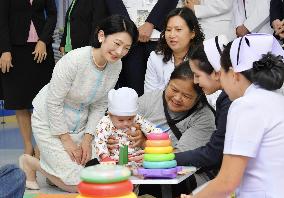 Japanese princess visits Thailand