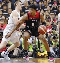 Basketball: Japan-New Zealand World Cup warm-up game