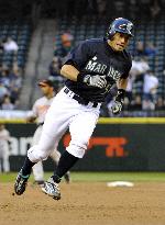 Ichiro plays against Baltimore