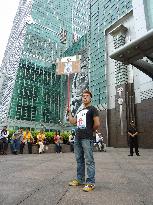 'Occupy' protest in Taipei