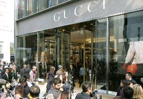 Gucci opens flagship shop in Tokyo's Ginza