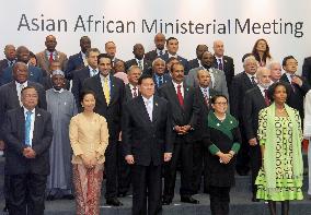 Asian, African ministers gather ahead of summit