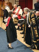 Princess Mako graduates from University of Leicester