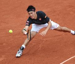 Nishikori defeated in French Open 4th round