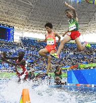 Olympics: Scenes from athletics on Day 11