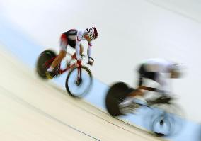 Olympics: Japan's Tsukagoshi on cycling track