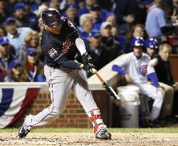 Baseball: Cubs cut Indians' World Series lead to 3-2