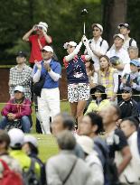 Golf: Miyazato plays 1st tournament since retirement announcement