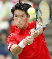 Tennis: Japan-Brazil Davis Cup World Group playoff tie