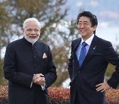 Japan-India PM talks