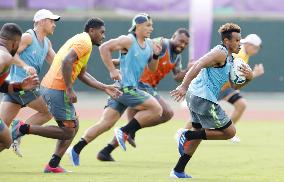 Rugby: Australia training for World Cup