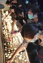 Death of Hong Kong student during protest
