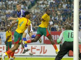 Japan vs Cameroon in Kirin Challenge Cup friendly