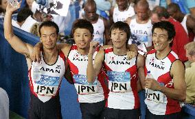 (1)Japan gets best finishes in relays