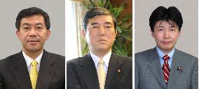LDP's Tanahashi, Ishiba and Yamamoto willing to run in election