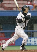 Korean slugger Lee hits first homer in Japan